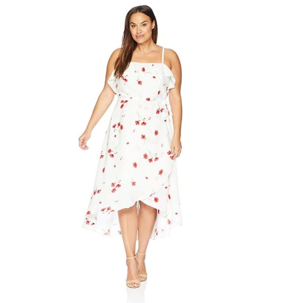 City Chic Maxi Miss Poppy Dress Plus Size - Picture 1 of 5